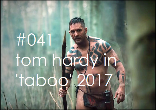 MALE PORTRAIT #0825-041 -tom hardy in ‘taboo’ 2015 – free shipping in usa