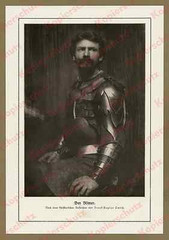 Frank Eugene Smith self portrait knight armor knight historicism Munich 1898!!