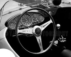 1958 Ferrari 250 TR Interior Vintage Classic Race Car Photo CA-0259