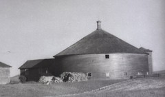 Eleanor Parke Custis photograph Farm House and Round Barn