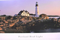 Portland Head Light, Maine Lighthouse – Unframed, Blakeway Panorama Print
