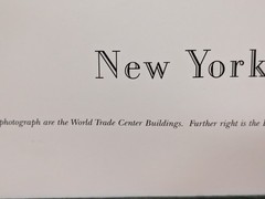 James Blakeway New York Twin Towers Lower Manhattan Liberty Ellis Isle 41″x13″