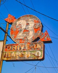 8×10 Vintage photo of 23rd Drive-In Bar-B-Q, Chattanooga, TN. Vol. #2