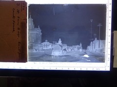 Antique G F Hyde Photograph Glass Negative Broadway D St Front San Diego 1885