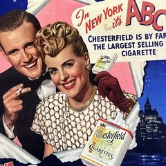 “ART PHOTOGRAPHY by Scott Mitchell” Signed “NYC ABC” CIGARETTE ADVERTISING “BUY”