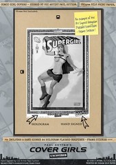 Linda Danvers SEXY Supergirl DC Comic Signed A3 Print Cover Girls Superman Hero