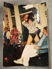 3×5 Vintage Stripper Sexy Picture Snapshot Photo Dancer Bachelor Party