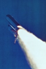 New NASA Photo: Fiery Booster of Space Shuttle Challenger Tragedy – 6 Sizes!