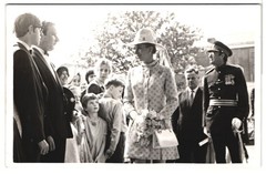 3 Photographs Princess Royal Anne Visiting Darlington, Princess Anne