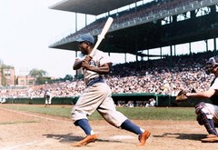 Jackie Robinson Wrigley Field 8×10 Colorized Print-FREE SHIPPING