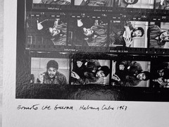 Ernesto «Che» Guevara Contact Sheet by René Burri – Signed Print