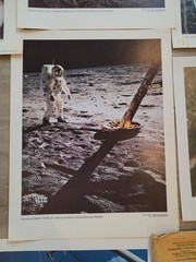 Collectible NASA 2 Prints Of Apollo8, 9, 10, 11 Moon 11” X 14”, 19 Total Prints