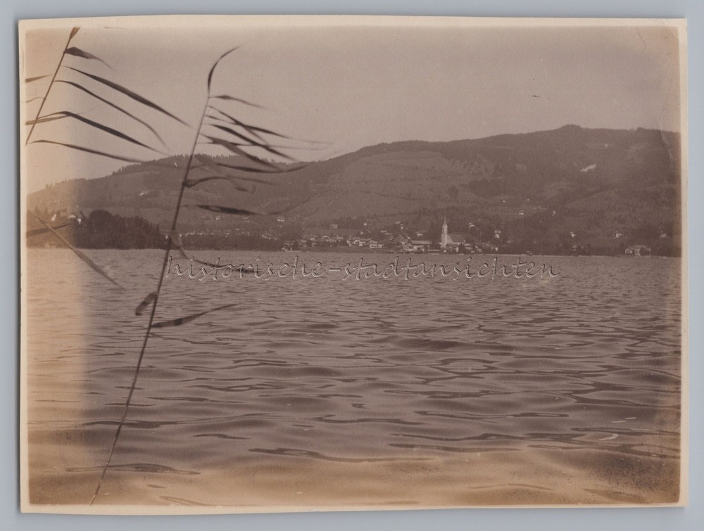 Schliersee 1921 – View to the Village – Old Photo 1920s