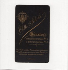 CDV Foto Herrenportrait – Bunzlau Bolesławiec 1880er