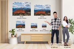 Legends Unveiled: Garden of the Gods and Pikes Peak Colorado Springs Wall Art