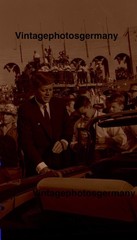 Z5889 original negative from the 1960s John F. Kennedy JFK election campaign