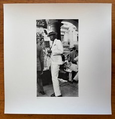 WALKER EVANS Citizen Havana 1933 Original Silver Gelatin Estate Stamped Ed of 75