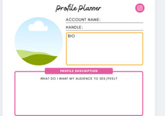 digital INSTAGRAM – Social Media Planner
