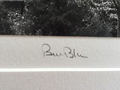 BRUCE BLUM Matted & SIGNED B&W Photo Print (10″X10″)- National Zoo»