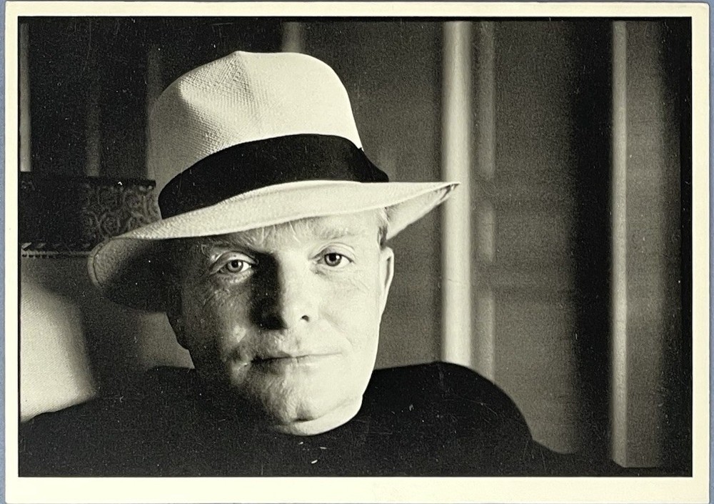 Truman Capote Art Photo Print Card By Jill Krementz 4.25”x6” Fotofolio
