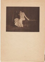 Original 1907 JOSEPH KEILEY CAMERA WORK Photogravure MISS De C. Portrait