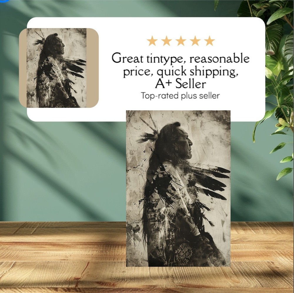 Native American Tintype Limited Edition Museum Series C00303RP