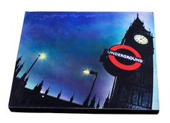 Original photograph of Big Ben LONDON Block Mounted and laminated 23 x 19 x 2 cm