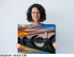 Lakefront Legacy: London Bridge Lake Havasu City Arizona Print