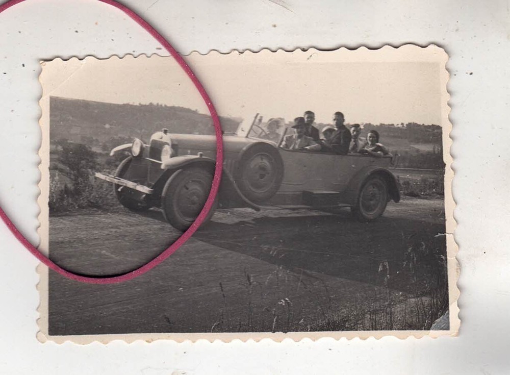 PHOTO PHOTO CAR AUTOMOBILES DONNET ZEDEL TYPE C 16 DECAPOTABLE 1926