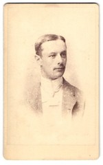 Photograph Davies Brothers, Weston Super Mare, 14 High Street, Portrait of an El