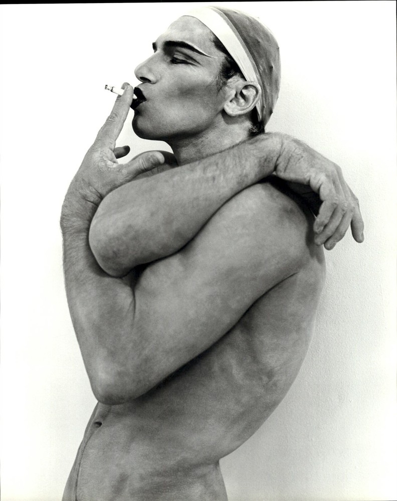 1996 Herb Ritts Nude Female Impersonator Vladimir 1990 Art Photo Engraving