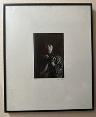 Andy Katz Photograph GIRL WITH GRAPES Silver Gelatin Print B&W Signed 25/60