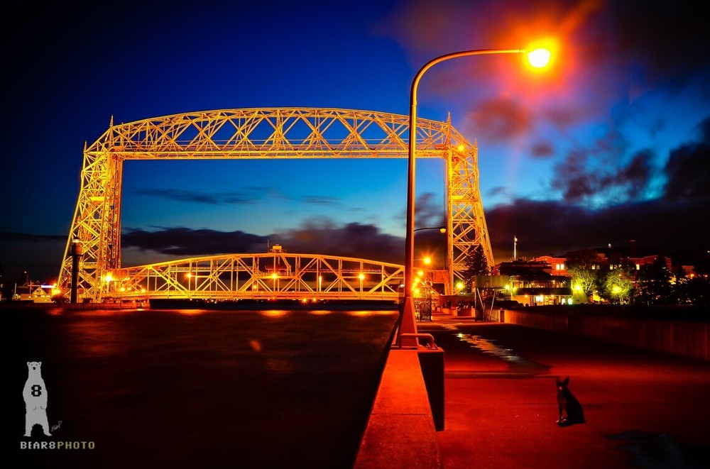 Duluth MN, Ariel Lift Bridge – Fine Art Photography Prints – Minnesota Gifts