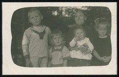 12x Real Photo Postcard – School Children Boy Girl Portrait Class – 1910s 1930s