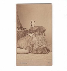 Szekely CDV photo fine lady/nobility? Vienna 1866