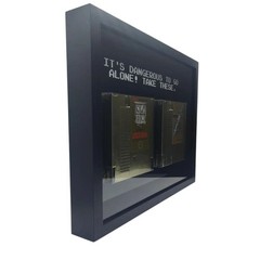 Legend of Zelda Gold Cartridge Shadow Box Framed Art