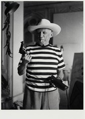 Andrè VILLIERS, Pablo Picasso, postcard, carte postale, postcard