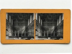 Rome Chapel Sistine Vatican Italy Photography Stereo Vintage Analog
