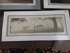 Lot of 5 Amish Matted Photograph Prints by Signed and Numbered Dick Brown Sealed