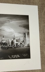 Signed JUREK NEMS 7.5” Original Photograph BIG BEN PARLIAMENT SQ Look Left 10”
