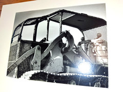 Vtg 1978 Gelatin Silver Lot of 2 Bulldozer Prints Signed 8×10 COA Fine Art Image