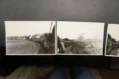 Photo Steam Locomotive Bundle Lot GDR Brandenburg Ride 1973 Wiesenburg View Building