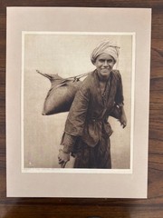 Lehnert and Landrock Antique Photo «The Water Seller» w/ Matt
