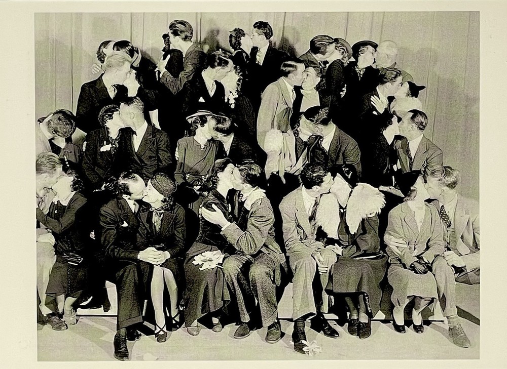 Kissing Contest, 1937 Fotofolio Art Photo Print Card 4”x6”