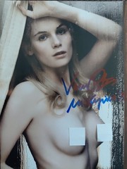 Vicki Peter’s Playboy Playmate Glamour Model Hand Signed 8×10 Autograph ACC COA