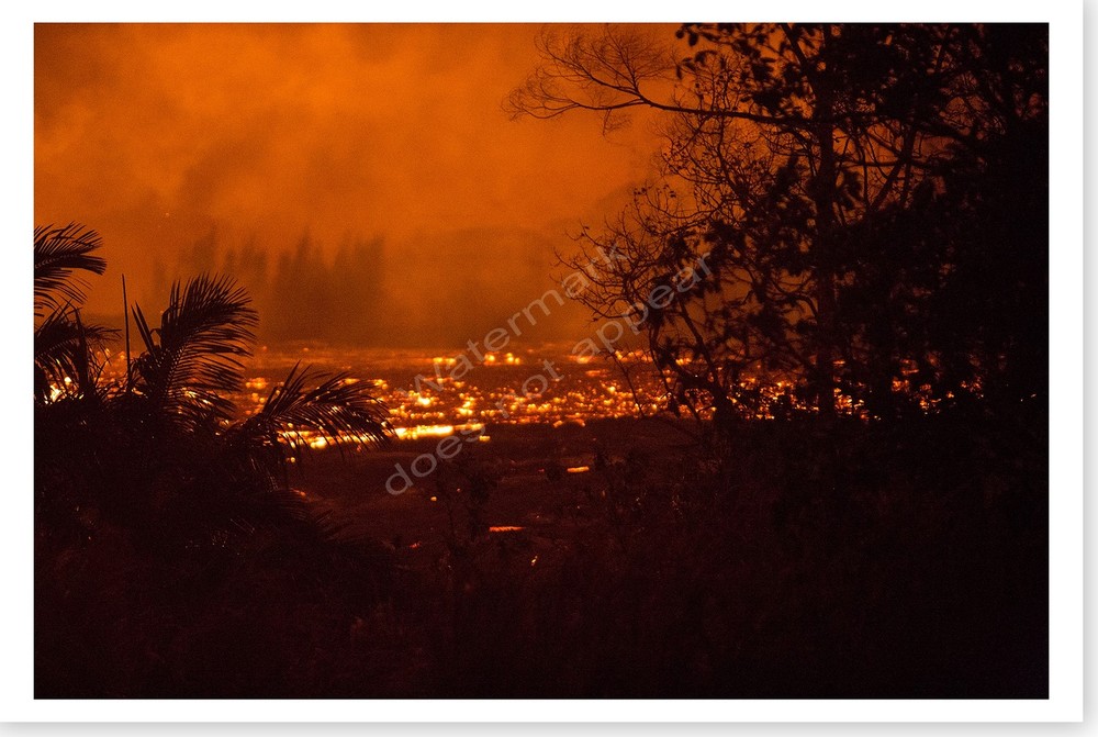 Volcanic Lava River 2018 Hawaii Kīlauea Volcano Silver Halide Photo