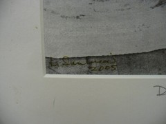 MATTED PHOTOGRAPHY Dudley Farm – Bedroom B&W By Larry Santucci 2005 16×20