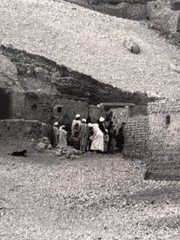 DOROTHEA LANGE Egyptian Village (1962) Large Silver Gelatin ex-MoMA Collection