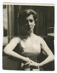 Portrait Young Woman – Fashion Dress – Vintage Photo 1950s 1960s
