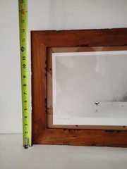Signed Limited Edition Art Print By Cory James Titled «Through The Fog» Framed.